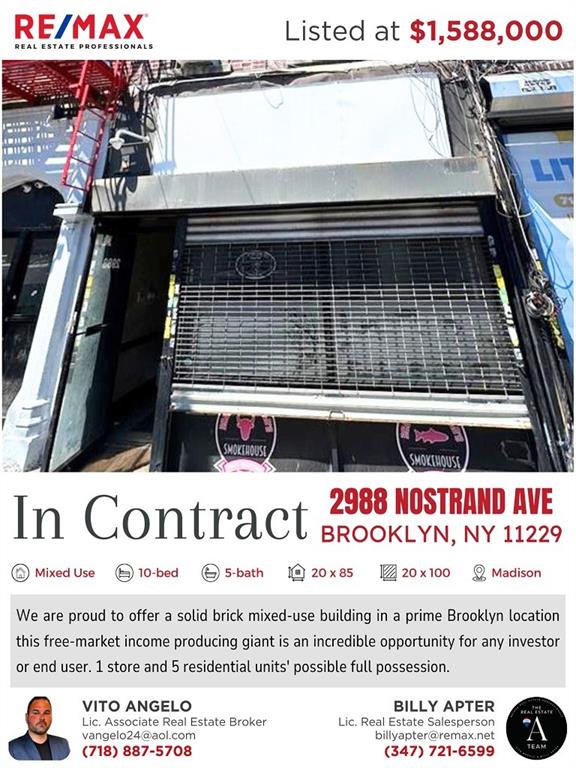 2988 Nostrand Avenue Madison Brooklyn NY 11229