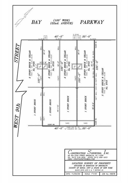6719 Bay Parkway Bensonhurst Brooklyn NY 11204