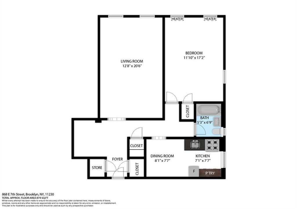 868 East 7th Street Kensington Brooklyn NY 11230