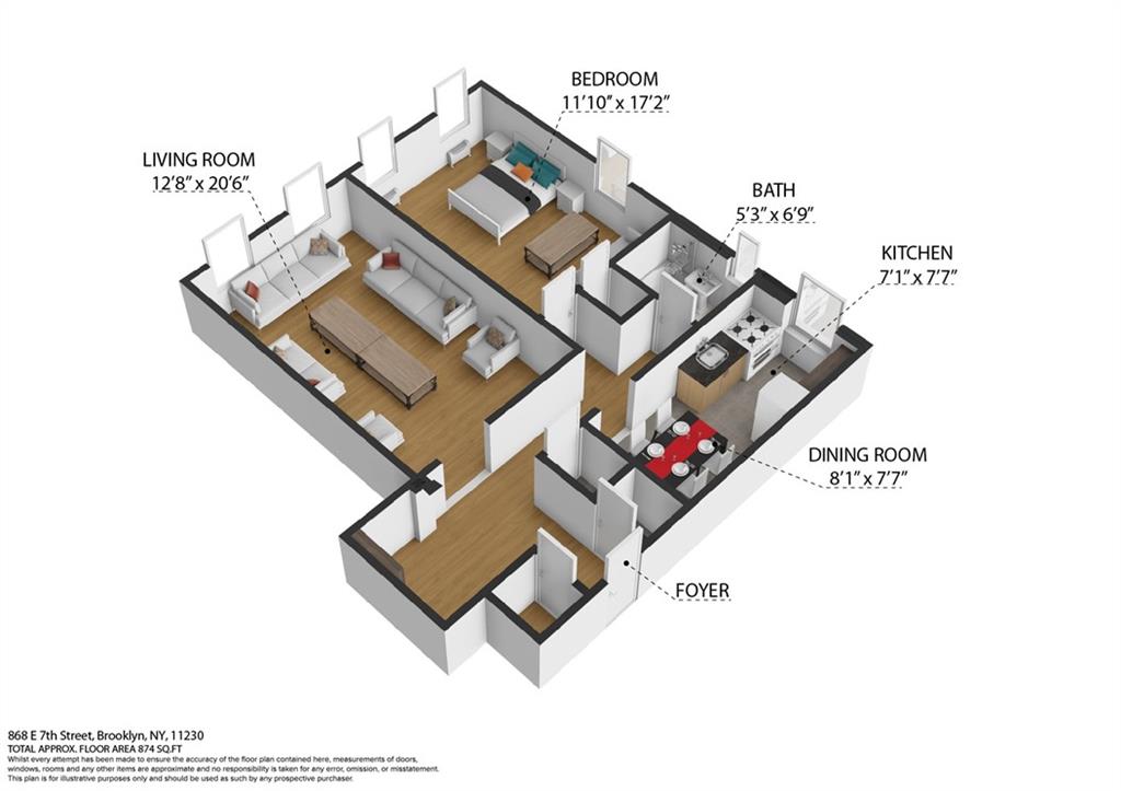 868 East 7th Street Kensington Brooklyn NY 11230