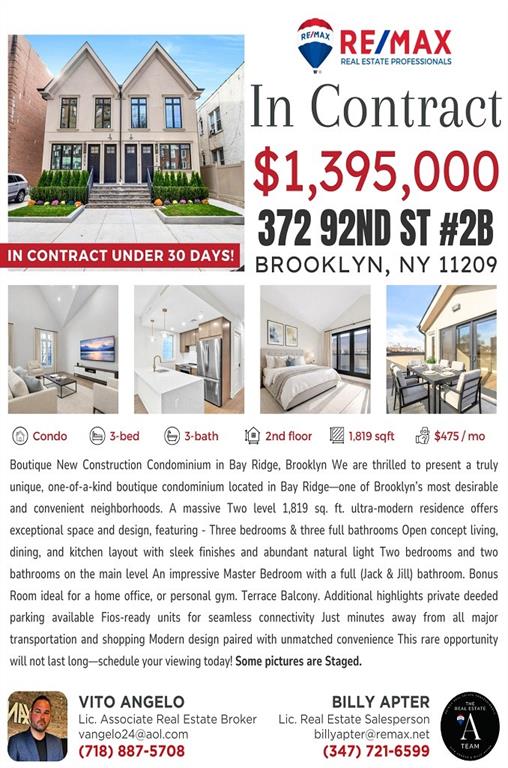 372 92nd Street Bay Ridge Brooklyn NY 11209