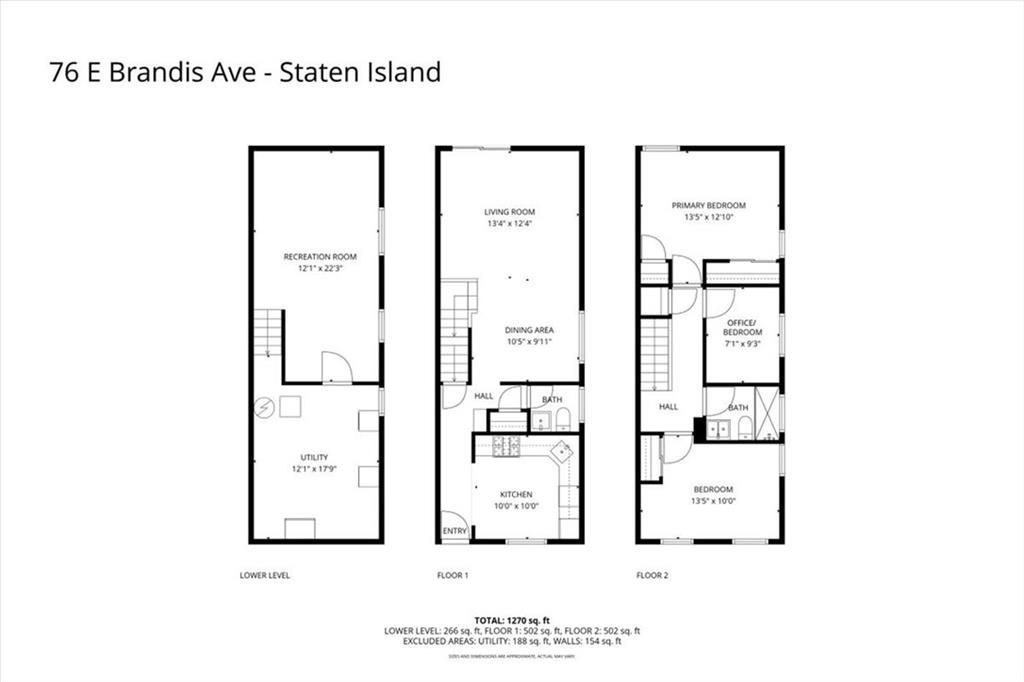 76 East Brandis Avenue Great Kills Staten Island NY 10308