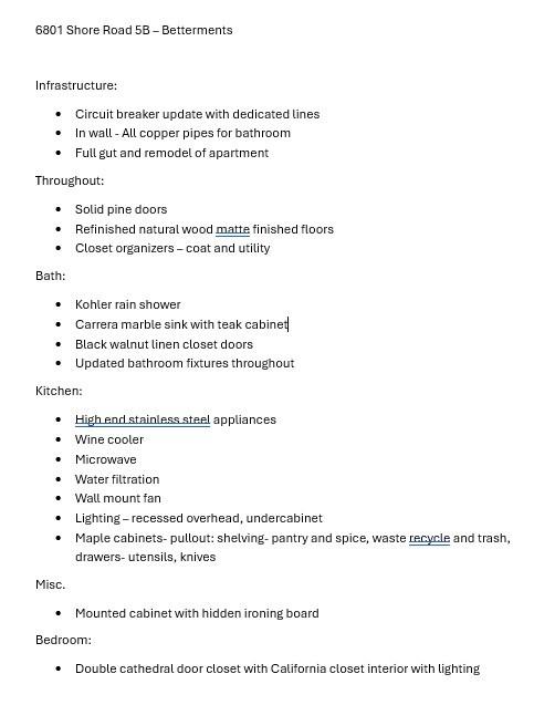 6801 Shore Road Bay Ridge Brooklyn NY 11220