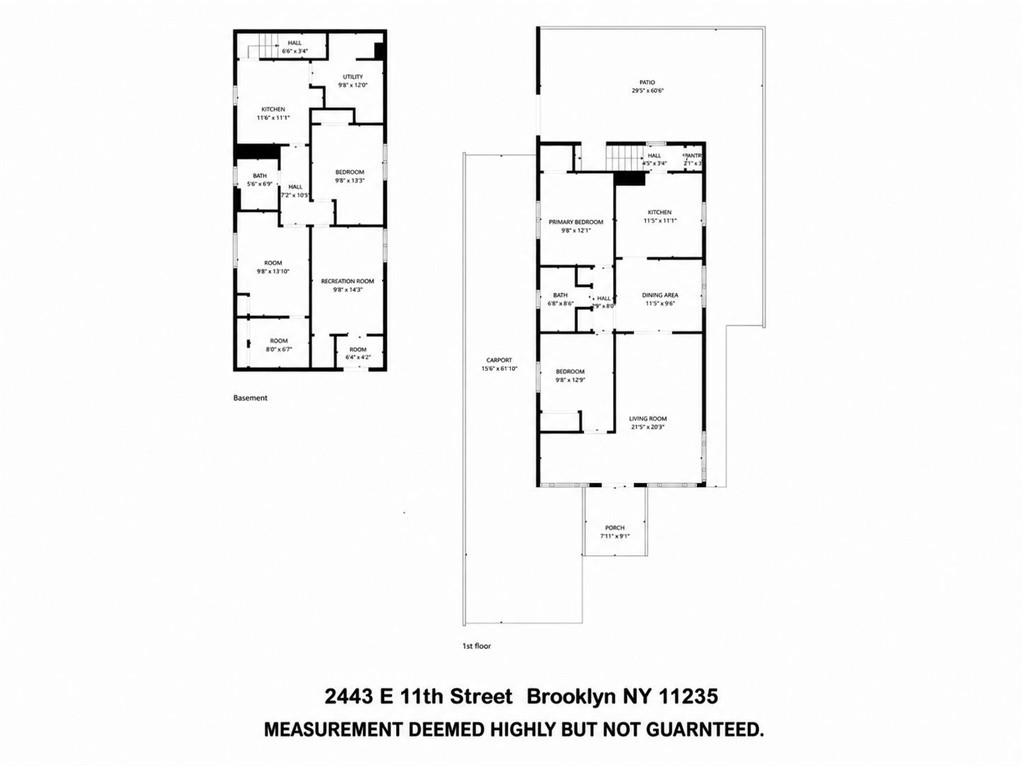 2443 East 11th Street Homecrest Brooklyn NY 11235